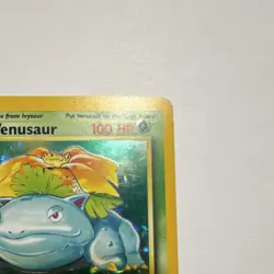 Pokemon Venusaur Base Set 15/102 Holo Rare 1999-2000 Wizards Copyright 100 HP - Image 3