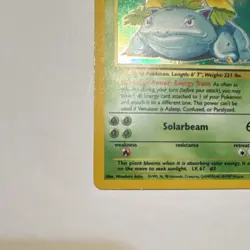Pokemon Venusaur Base Set 15/102 Holo Rare 1999-2000 Wizards Copyright 100 HP - Image 4