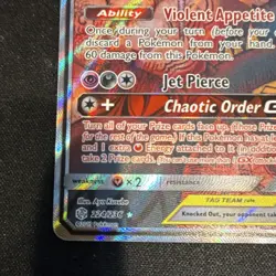 Pokemon Naganadel & Guzzlord GX Full Art Ultra Rare Sm-Cosmic Eclipse 224/236 - Image 5