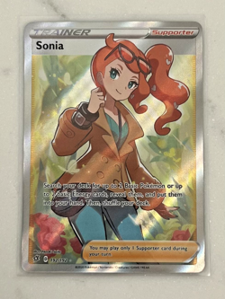 Pokemon - Sonia Full Art Trainer 192/192 - Rebel Clash NM - Image 1