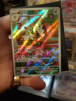 Kirlia 212/198 Scarlet & Violet Full Art Illustration Rare Holo Pokemon 2023 NM - Image 2