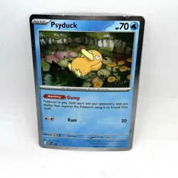 Pokemon TCG Psyduck MEP Black Star Promo #007 Cosmo Holo Mega Evolution - Image 1