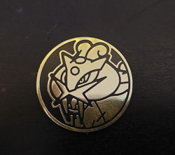 Gold Raikou Official Pokemon TCG coin - Image 2