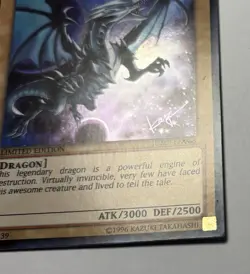 Yu-Gi-Oh - BLUE-EYES WHITE DRAGON - JUMP-EN068 - Ultra - NM/M F - Image 4