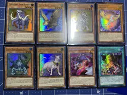 Yu-Gi-Oh! 8 Cards From BLCR Set Mostly Crystal Beasts 1st Edition NM - Image 2