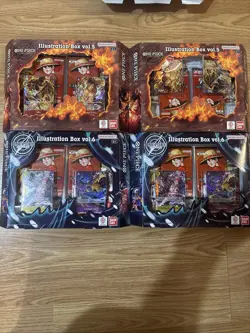 One Piece Illustration Box Vol. 5 and 6 New Sealed - Set X2 2 Of Each - Image 1