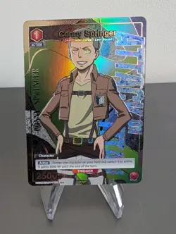 Union Arena Conny Springer Parallel U Attack on Titan UE10BT 079 Foil NM* - Image 1