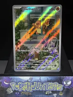 Pokemon Card Charmander SVP 044 Obsidian Flames Black Star Promo Played - Image 1