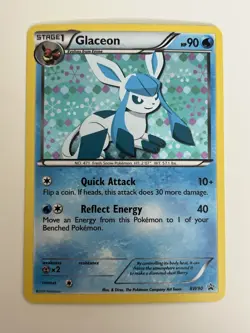 Glaceon BW90 Black & White Promo - Pokemon TCG Holo Promo Card - Image 2