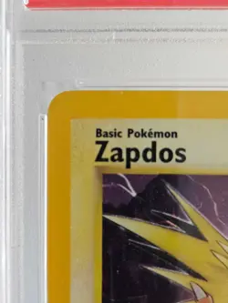 Zapdos 1st Edition 15/62 PSA 9 Mint Fossil Holo Pokemon Card - Image 3
