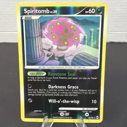 Spiritomb 32/99 Reverse Holo Rare Platinum Arceus Pokemon Card 2009 NM - Image 1