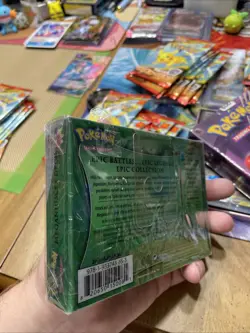 Pokemon Card Epic Collection 2007 Meganium EX Factory Sealed With Small Tear - Image 2