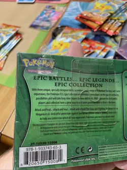 Pokemon Card Epic Collection 2007 Meganium EX Factory Sealed With Small Tear - Image 4