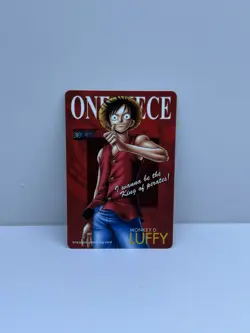 2007 BANDAI ONE PIECE GRAND LOG LUFFY CARD - Image 1