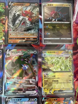 Pokemon 16 Card Lot nm V Max Mega Amazing Ex HOLO Rare Hits Only C22 - Image 5