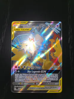 Moltres & Zapdos & Zrticuno GX 66/68 SM Tag Team Pokemon card TCG - Image 2