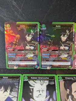 Union Arena - Black Clover - Green Asta / Yuno Deck Core (58 Cards) NM - Image 2