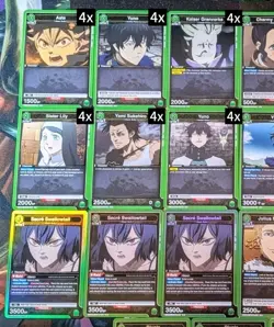 Union Arena - Black Clover - Green Asta / Yuno Deck Core (58 Cards) NM - Image 4