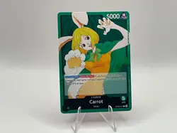2024 One Piece Card Game Carrot OP08-021 (Leader Card) Two Legends TCG - Image 1
