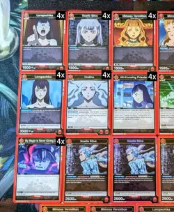 Union Arena - Black Clover - Red Noelle Deck Core (52 Cards) NM (1* Alt Art) - Image 4