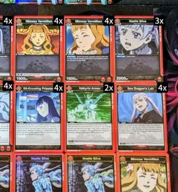 Union Arena - Black Clover - Red Noelle Deck Core (52 Cards) NM (1* Alt Art) - Image 5