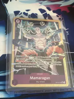 Mamaragan OP15-078 ALT ART SR One Piece Card Game Near Mint Foil - Image 1