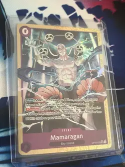 Mamaragan OP15-078 ALT ART SR One Piece Card Game Near Mint Foil - Image 2