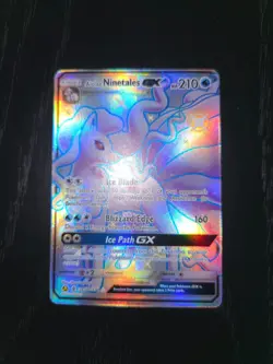 Alolan Ninetales GX SV53/SV94 Hidden Fates Pokemon card TCG - Image 2
