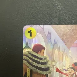 Bandai One Piece CCG Charlotte Flampe Character Card Special Holo SP, EB01-056 - Image 2