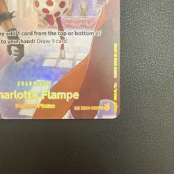 Bandai One Piece CCG Charlotte Flampe Character Card Special Holo SP, EB01-056 - Image 4