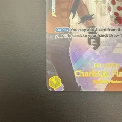 Bandai One Piece CCG Charlotte Flampe Character Card Special Holo SP, EB01-056 - Image 5