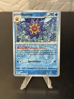 Starmie Reverse Holo NM 121/165 Scarlet & Violet 151 Pokemon Card - Image 1