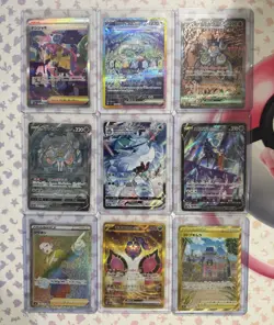 Pokemon TCG- Japanese Mixed Lot 9 Cards SAR/CSR/HR/UR Nm/m - Image 1
