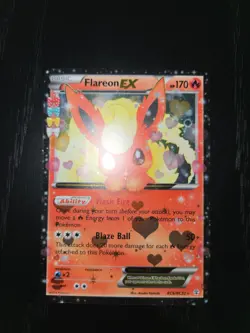 Flareon EX RC6/RC32 Generations Pokemon card TCG - Image 2
