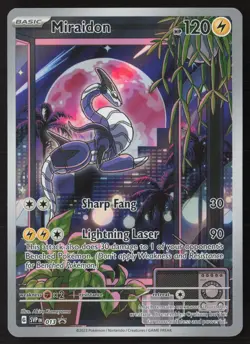 SV: Scarlet & Violet Promo Cards #013 Miraidon - Image 1