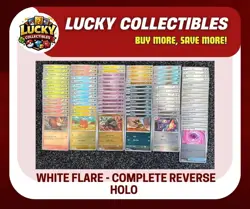 Pokemon TCG White Flare - Complete Reverse Holo Set - 80 Cards ✅ - Image 1