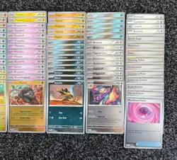 Pokemon TCG White Flare - Complete Reverse Holo Set - 80 Cards ✅ - Image 4