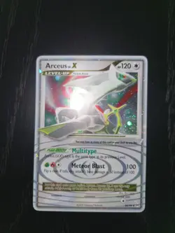 Arceus LV.X 95/99 Platinum Arceus Pokemon card TCG - Image 2