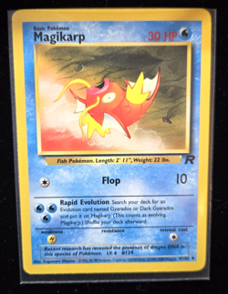 Magikarp 47/82 Team Rocket Regular Pokemon Card - Image 1
