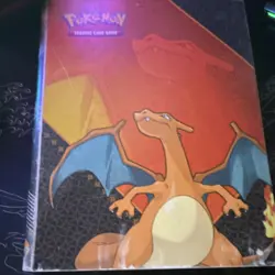 Pokemon TCG Charizard Binder Mixed Card Lot old and new basics - Image 1