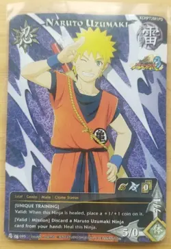 Naruto Uzumaki PR-095 - Unique Training - Ultimate Ninja Storm 3 Promo Card - Image 1