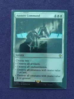Austere Command Surge Foil 231 R MTG Final Fantasy FIC NM - Image 1