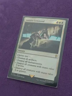 Austere Command Surge Foil 231 R MTG Final Fantasy FIC NM - Image 2