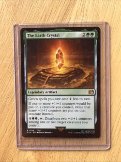 The Earth Crystal NM Final Fantasy MTG Magic The Gathering - Image 2