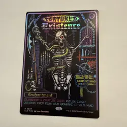 Tortured Existence FOIL Borderless 2507 Secret Lair SLD MTG Rare Unplayed Mint - Image 1