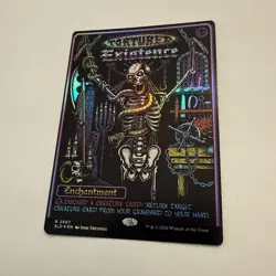 Tortured Existence FOIL Borderless 2507 Secret Lair SLD MTG Rare Unplayed Mint - Image 2