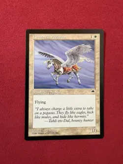 Armored Pegasus - Tempest Vintage Magic The Gathering MTG 90’s Classic TMP - Image 1