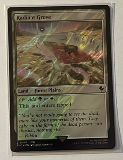 Radiant Grove (Surge Foil) Commander: Final Fantasy Foil NM-Mint - Image 1