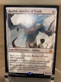 Kozilek, Butcher of Truth Modern Masters 2015 Magic the Gathering Mythic (A) LP - Image 2