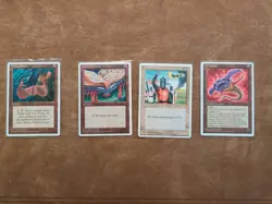 MTG Alternate 4th Edition - 4 rares - Image 1